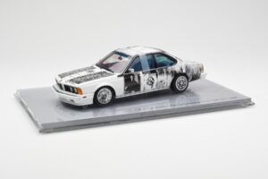 BMW 635 CSi E24 Art Car Robert Rauschenberg AUTOart 1:18 80430150924 Метал