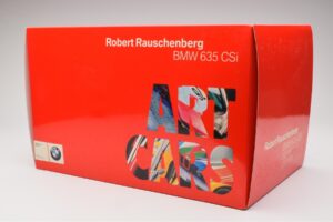 BMW 635 CSi E24 Art Car Robert Rauschenberg AUTOart 1:18 80430150924 Метал — снимка 7 от 8