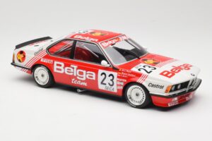 BMW 635 CSi E24 Belga Juma Racing M. Winkelhock / T. Regout 24 Hours of Spa 1985 Minichamps 1:18 155852523 Метал — снимка 4 от 6