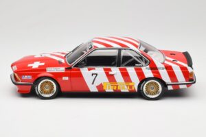 BMW 635 CSi E24 #7 BMW Italia G. Brancatelli / H. Kelleners Brno Grand Prix 1984 Minichamps 1:18 155842507 Метал — снимка 3 от 6