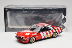 BMW 635 CSi E24 #7 BMW Italia G. Brancatelli / H. Kelleners Brno Grand Prix 1984 Minichamps 1:18 155842507 Метал — снимка 6 от 6