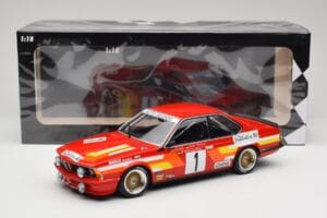 BMW 635 CSi E24 #1 U. Felder / D. Hamelmann Auto Budde Winners 24 Hours of Nürburgring 1985 Minichamps 1:18 155852501 Метал — снимка 6 от 6
