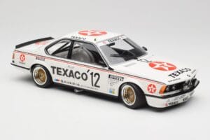 BMW 635 CSi E24 #12 R. Metge / C. Ballot-Léna Bavaria Automobiles 24 Hours of Spa 1985 Minichamps 1:18 155852513 Метал — снимка 4 от 6