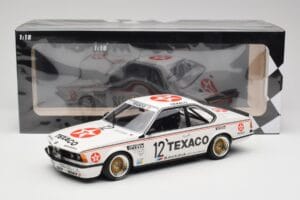 BMW 635 CSi E24 #12 R. Metge / C. Ballot-Léna Bavaria Automobiles 24 Hours of Spa 1985 Minichamps 1:18 155852513 Метал — снимка 6 от 6