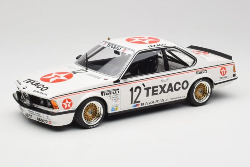BMW 635 CSi E24 #12 R. Metge / C. Ballot-Léna Bavaria Automobiles 24 Hours of Spa 1985 Minichamps 1:18 155852513 Метал