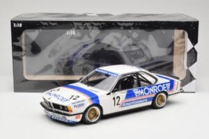 BMW 635 CSi E24 #12 C. Ballot-Léna / Deyne 500km Monza 1985 Minichamps 1:18 155852512 Метал — снимка 6 от 6