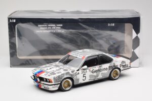 BMW 635 CSi E24 #5 R. Ravaglia Winner Spa 24 Hours 1985 Minichamps 1:18 155852505 Метал — снимка 6 от 6