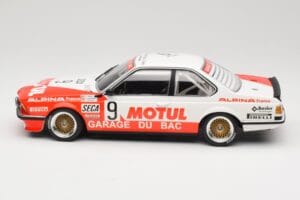 BMW 635 CSi E24 #9 Hollinger / P. Giroix Garage du Bac 24 Hours of Spa 1984 Minichamps 1:18 155842509 Метал — снимка 3 от 6