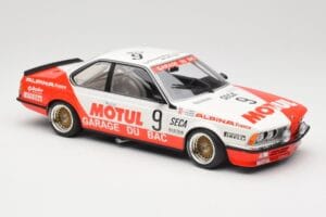 BMW 635 CSi E24 #9 Hollinger / P. Giroix Garage du Bac 24 Hours of Spa 1984 Minichamps 1:18 155842509 Метал — снимка 4 от 6