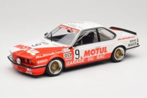 BMW 635 CSi E24 #9 Hollinger / P. Giroix Garage du Bac 24 Hours of Spa 1984 Minichamps 1:18 155842509 Метал