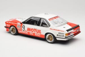 BMW 635 CSi E24 #9 Hollinger / P. Giroix Garage du Bac 24 Hours of Spa 1984 Minichamps 1:18 155842509 Метал — снимка 5 от 6