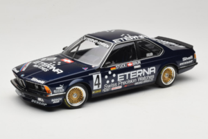 BMW 635 CSi E24 Schnitzer Eterna #4 H. Stuck / W. Brun 3rd Place Brno Grand Prix ETCC 1983 Minichamps 1:18 155832504 Метал