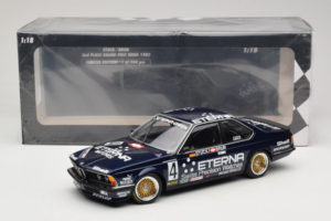 BMW 635 CSi E24 Schnitzer Eterna #4 H. Stuck / W. Brun 3rd Place Brno Grand Prix ETCC 1983 Minichamps 1:18 155832504 Метал — снимка 6 от 6
