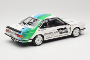 BMW 635 CSi E24 Vogelsang Automobile H. Grohs Winner Bergischer Löwe Zolder 1984 Minichamps 1:18 155842511 Метал — снимка 2 от 6