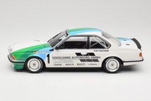 BMW 635 CSi E24 Vogelsang Automobile H. Grohs Winner Bergischer Löwe Zolder 1984 Minichamps 1:18 155842511 Метал — снимка 3 от 6