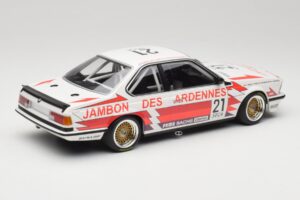 BMW 635CSi E24 Team Brun Motorsport #21 H. Grohs / T. Boutsen Spa 24 Hours 1985 Minichamps 1:18 155852521 Метал — снимка 2 от 6