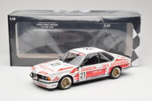 BMW 635CSi E24 Team Brun Motorsport #21 H. Grohs / T. Boutsen Spa 24 Hours 1985 Minichamps 1:18 155852521 Метал — снимка 6 от 6