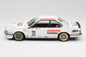 BMW 635CSi E24 Team Schnitzer Eterna #30 S. Bellof / S. Danner ETCC 1984 Minichamps 1:18 155832530 Метал — снимка 3 от 6