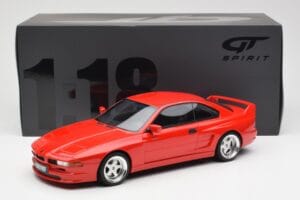 BMW 850i E31 Koenig Special Червен GT Spirit 1:18 GT250 Смола — снимка 6 от 6