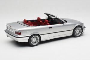 BMW Alpina B3 E36 3.2 Кабриолет Arctic Silver MCG 1:18 MCG18322 Метал — снимка 3 от 8