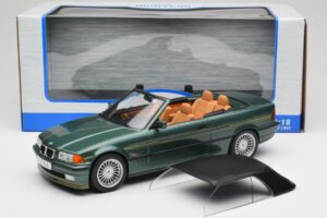 BMW Alpina B3 E36 3.2 Кабриолет Oxford Green MCG 1:18 MCG18321 Метал — снимка 8 от 8