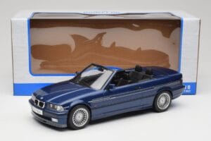 BMW Alpina B3 E36 3.2 Кабриолет Alpina Синьо Metallic MCG 1:18 MCG18320 Метал — снимка 7 от 7