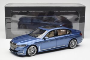 BMW Alpina B7 G12 Син GT Spirit 1:18 GT465 Смола — снимка 6 от 6