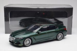 BMW Alpina B8 G16 Gran Coupe Alpina Зелен GT Spirit 1:18 GT481 Смола — снимка 6 от 6