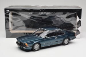 BMW 635 CSi E24 Petrol Blue Metallic Minichamps 1:18 155028108 Метал — снимка 6 от 6