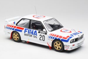 BMW E30 M3 #20 M. Duez / A. Lopes 1000 Lakes Rally 1989 IXO 1:18 18RMC132 Метал — снимка 4 от 6