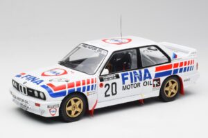 BMW E30 M3 #20 M. Duez / A. Lopes 1000 Lakes Rally 1989 IXO 1:18 18RMC132 Метал