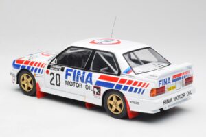 BMW E30 M3 #20 M. Duez / A. Lopes 1000 Lakes Rally 1989 IXO 1:18 18RMC132 Метал — снимка 5 от 6