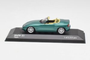 BMW Z1 E30 Британско Състезателно Зелено Minichamps 1:43 400020100 Метал