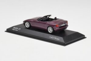 BMW Z1 E30 Лилав Металик Minichamps 1:43 400020101 Метал — снимка 3 от 5