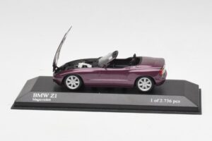 BMW Z1 E30 Лилав Металик Minichamps 1:43 400020101 Метал — снимка 4 от 5