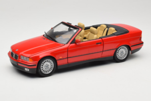 BMW 3 Series E36 Кабриолет Червен UT Models 1:18 BMW005 Метал