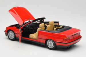 BMW 3 Series E36 Кабриолет Червен UT Models 1:18 BMW005 Метал — снимка 5 от 8