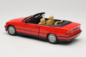BMW 3 Series E36 Кабриолет Червен UT Models 1:18 BMW005 Метал — снимка 7 от 8