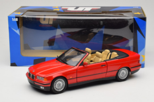 BMW 3 Series E36 Кабриолет Червен UT Models 1:18 BMW005 Метал — снимка 8 от 8