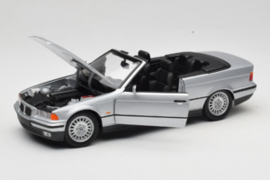 BMW 3 Series E36 Кабриолет Сребрист UT Models 1:18 BMW008 Метал — снимка 2 от 8
