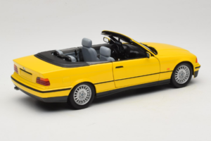 BMW 3 Series E36 Кабриолет Жълт UT Models 1:18 BMW007 Метал — снимка 3 от 8