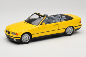 BMW 3 Series E36 Кабриолет Жълт UT Models 1:18 BMW007 Метал