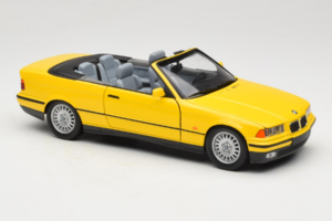 BMW 3 Series E36 Кабриолет Жълт UT Models 1:18 BMW007 Метал — снимка 6 от 8