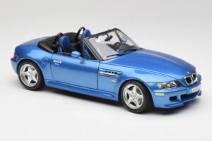 BMW Z3 E36 M Roadster Estoril Blue Bburago 1:18 3349-M1 Метал — снимка 6 от 8