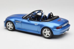 BMW Z3 E36 M Roadster Estoril Blue Bburago 1:18 3349-M1 Метал — снимка 7 от 8