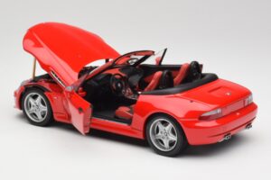 BMW Z3 E36 M Roadster Imola Червен UT Models 1:18 20411 Метал — снимка 5 от 8