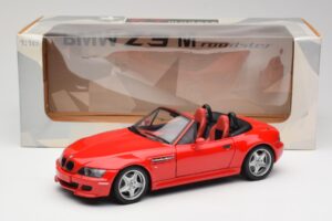 BMW Z3 E36 M Roadster Imola Червен UT Models 1:18 20411 Метал — снимка 8 от 8