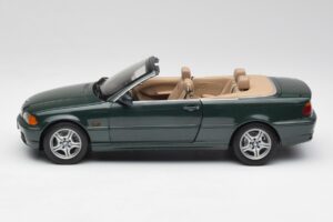 BMW 3 E46 Кабриолет Зелен Kyosho 1:18 80430009757 Метал — снимка 4 от 8