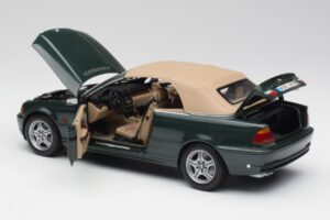 BMW 3 E46 Кабриолет Зелен Kyosho 1:18 80430009757 Метал — снимка 5 от 8