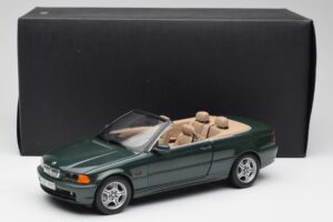 BMW 3 E46 Кабриолет Зелен Kyosho 1:18 80430009757 Метал — снимка 8 от 8